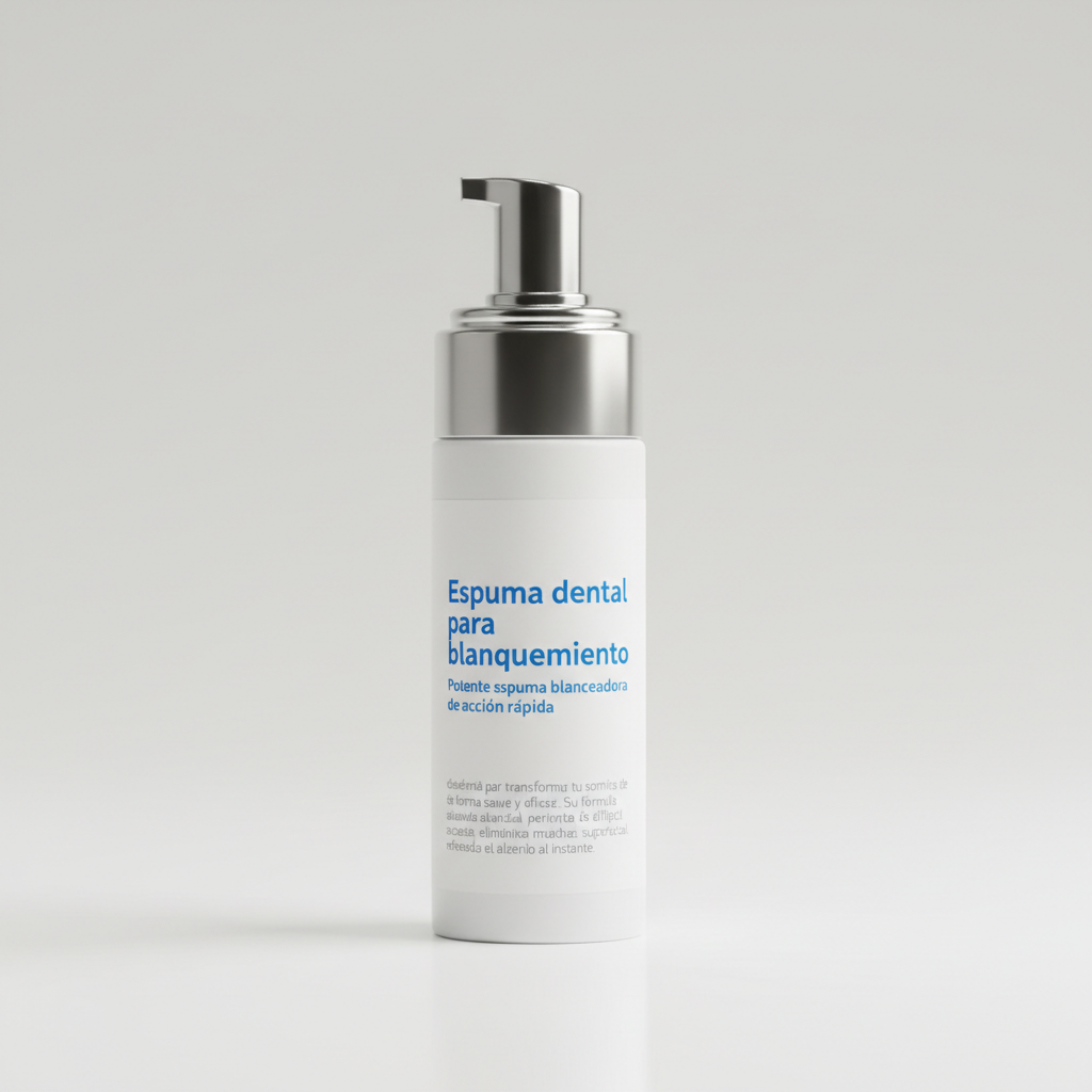 Espuma dental para blanqueamiento