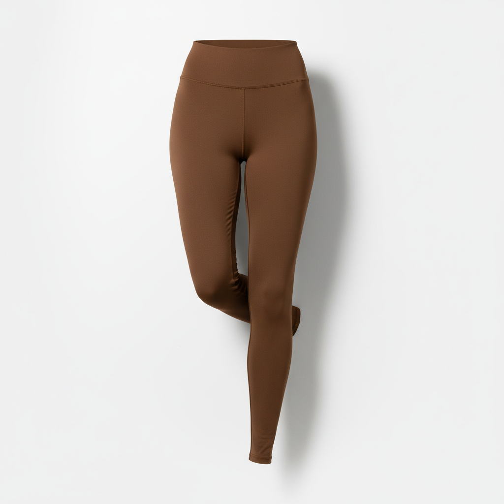 Leggins Mujer Push Up marron talla unica